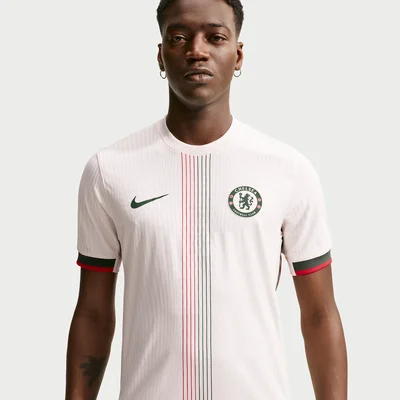 Nike Chelsea Uitshirt Match Authentic 2025-2026 grijs heren